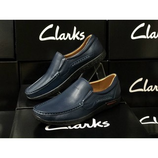 Giày Lười , Giày Mọi Nam Da Bò Clarks
