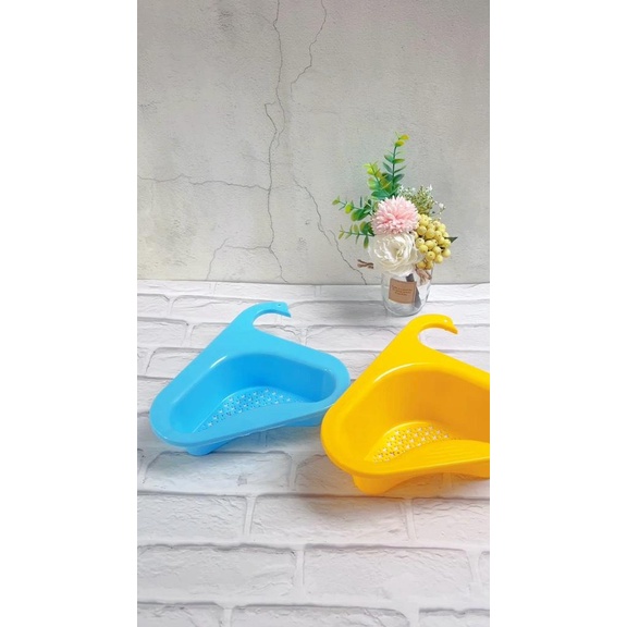 [Ảnh thật] Rỗ treo bồn rửa chén hình hạc-lọc rác-cặn thức ăn (giao màu ngẫu nhiên)