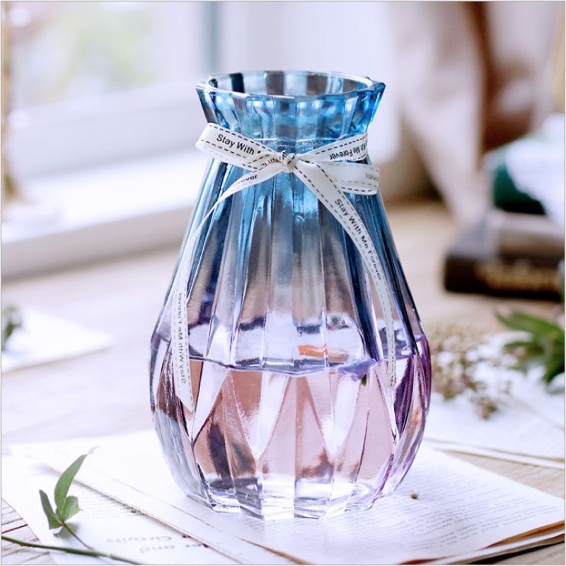 Lọ Hoa Kim Cương 18cm nhiều màu