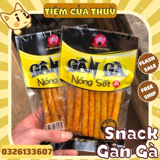 5 Gói Gân Gà Nóng Sốt Ba Anh Em Food, Snack Cay Xé