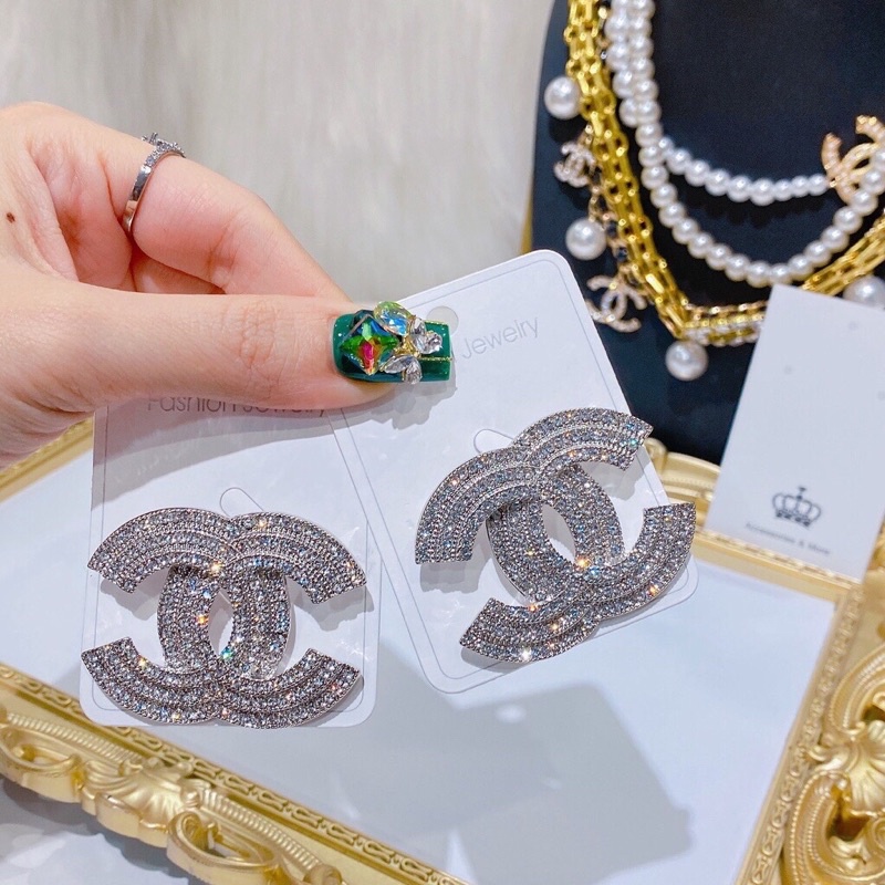 Cài Áo Chữ x Đính Ngọc Nhiều Đá Siêu Sáng