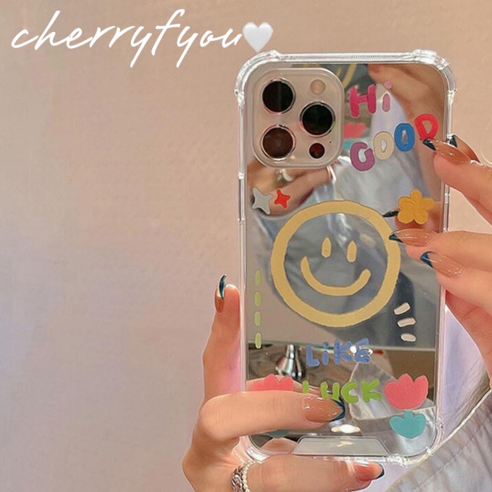 Ốp Điện Thoại TPU Chống Sốc Họa Tiết Bông Hoa Cho IPhone 13 12 11 Pro Max XS 8 7 Plus
