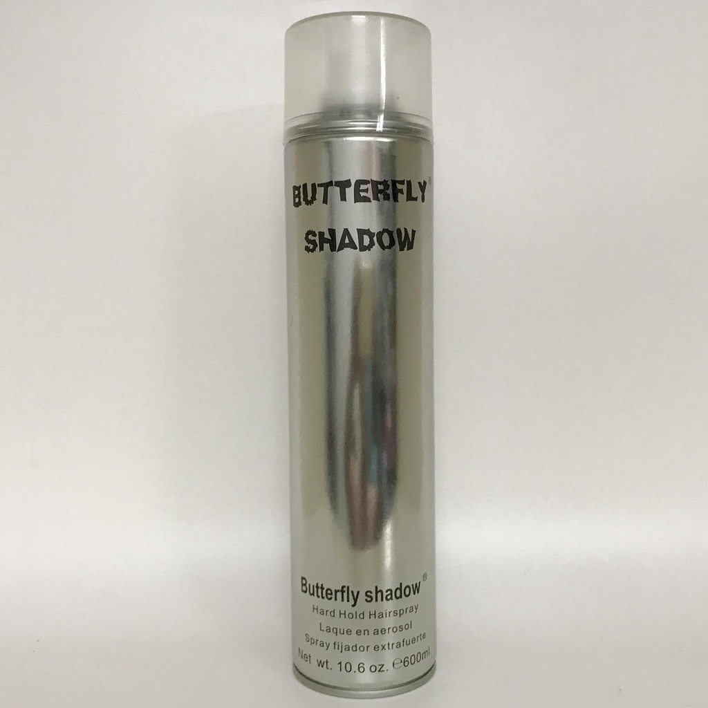 Gôm xịt tóc, xịt tóc giữ nếp Buffterfly Shadow mùi hoa quả giữ nếp lâu chuẩn dễ dàng sạch sẽ sau một lần gội