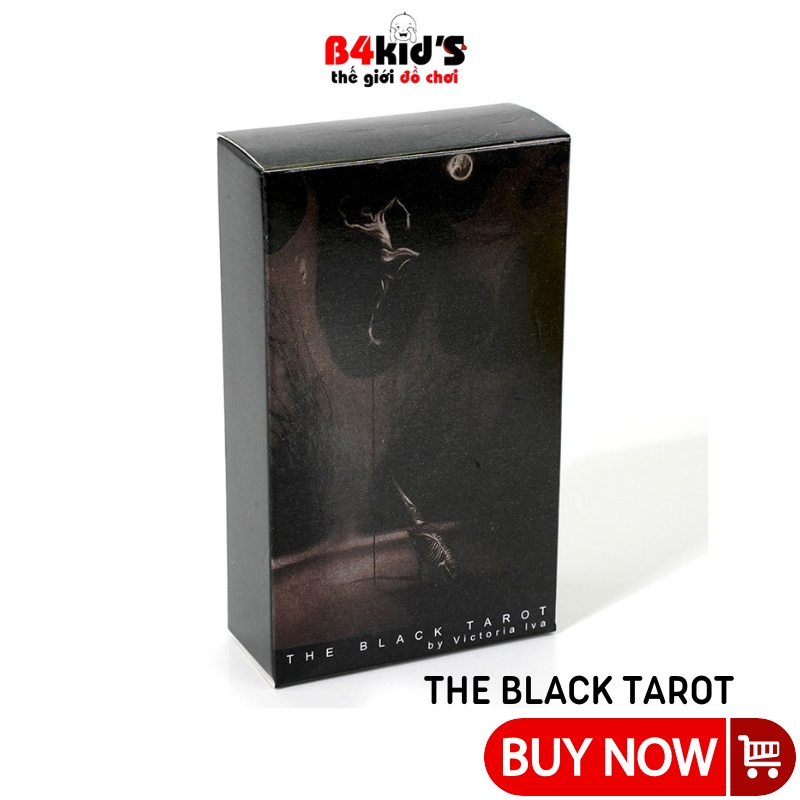 Bộ bài the black tarot 78 lá bài bóng tối giá rẻ BTR001