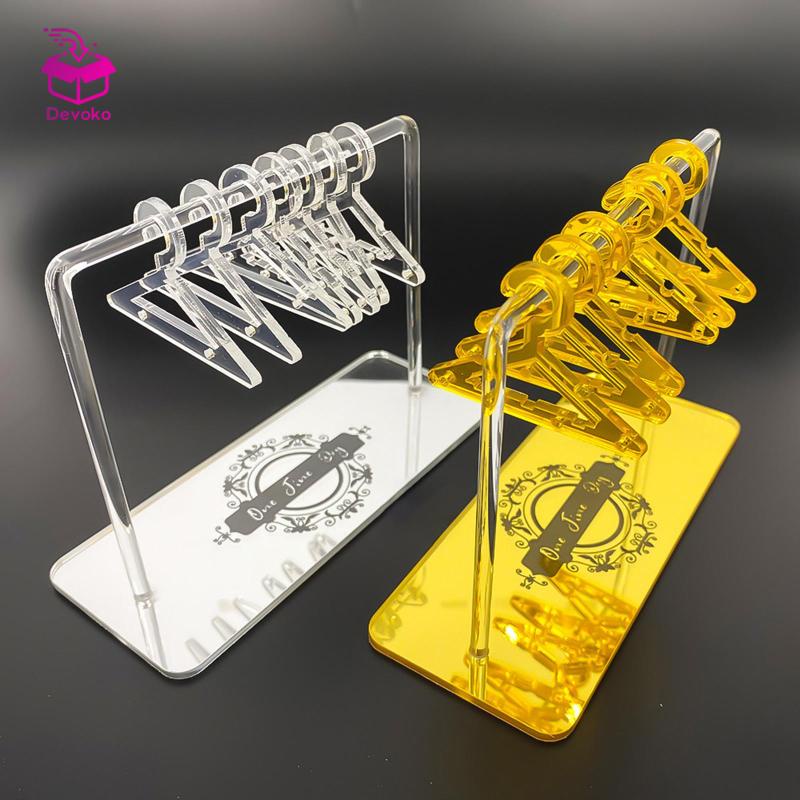 Giá treo trưng bày bông tai trang sức bằng acrylic Devoko có thể tháo rời