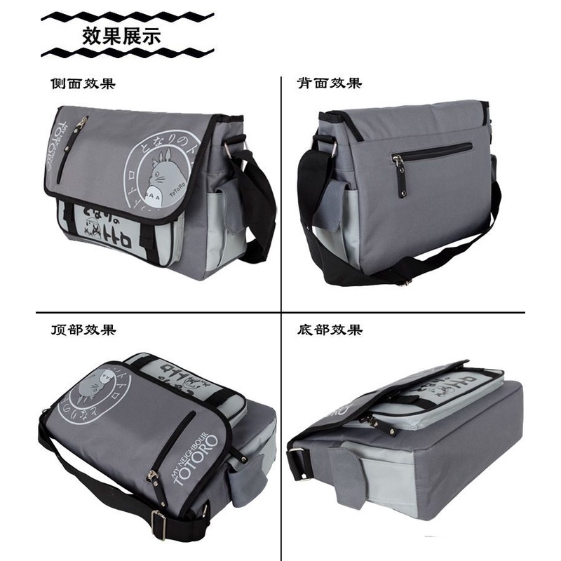 Ba Lô Đi Học Họa Tiết Anime My Neighbor Totoro Cá Tính