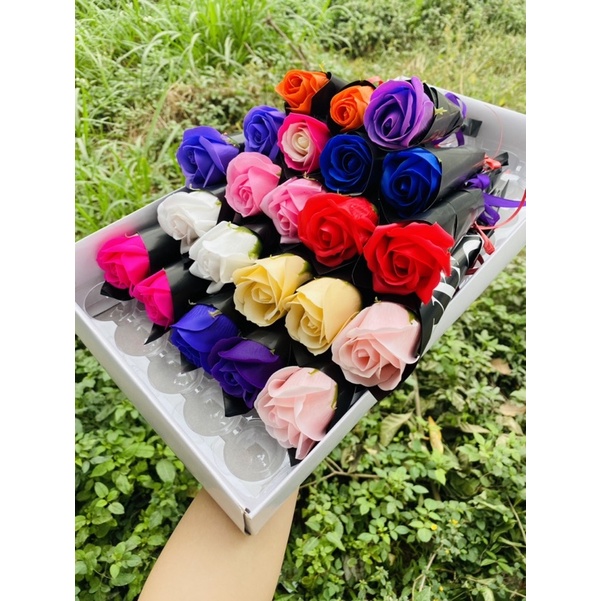 Hoa hồng sáp thơm 1 bông