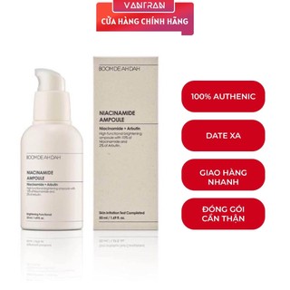 Serum dưỡng trắng boom de ah dah niacinamide 10% + arbutin 2% ampoule 50ml