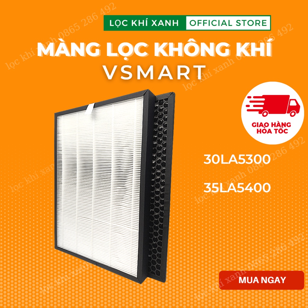 Màng lọc không khí Vsmart 30LA5300 Vsmart 35LA5400 Màng Hepa và màng ...