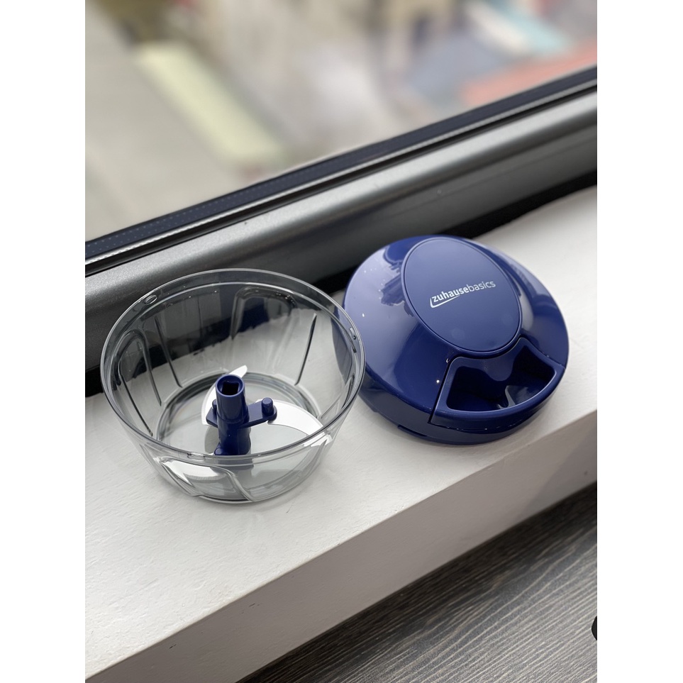 Dụng cụ xay tỏi Máy xay cầm tay mini băm nhỏ thực phẩm Zuhause A389 Hàng sản xuất theo công nghệ Đức