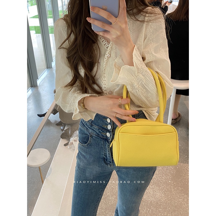 Túi Xách Họa Tiết Trái Vải Thời Trang Mùa Hè Hàn Quốc Cho Nữ