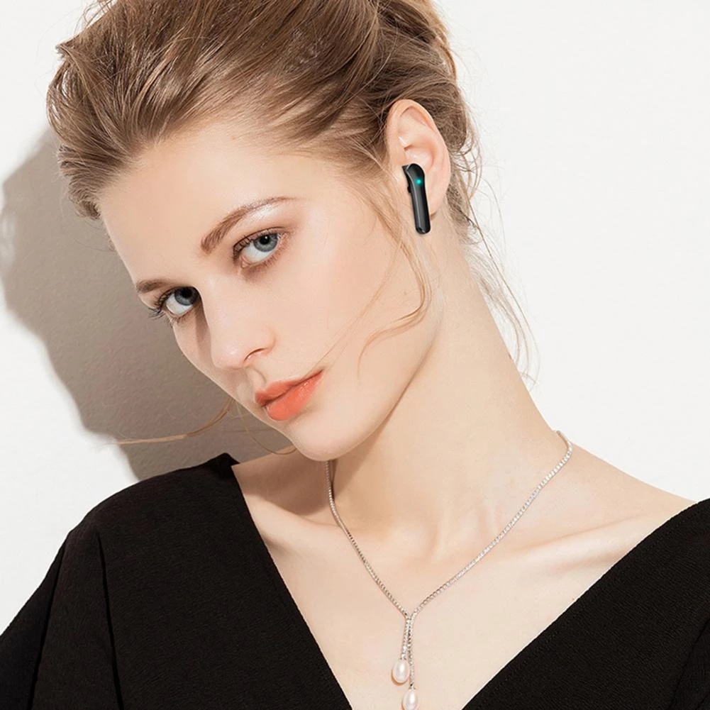 Tai Nghe Bluetooth 5.0 Không Dây Mini Chống Thấm Nước Kèm Mic JS82 TWS