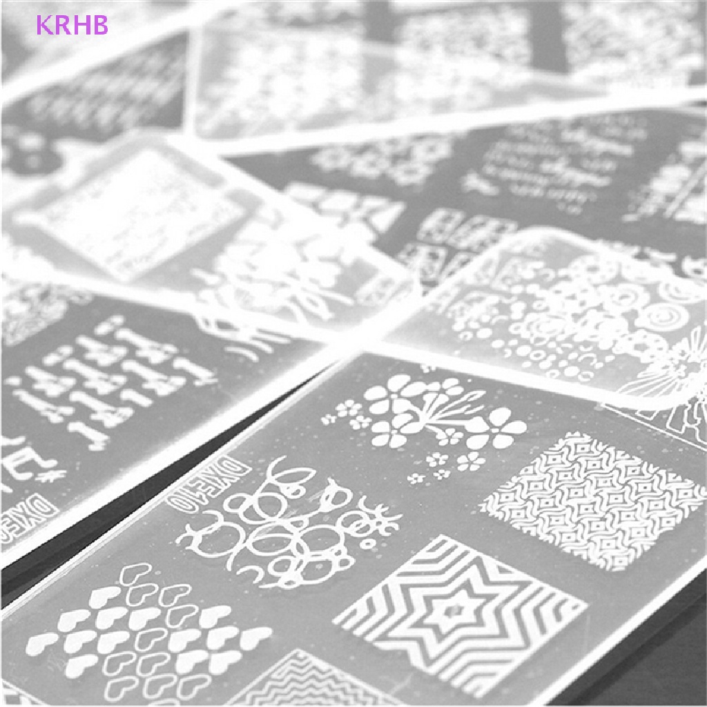 Set Khuôn Trang Trí Móng Tay Nghệ Thuật Mới