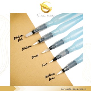 [HÀNG CHÍNH HÃNG] Cọ Vẽ Nước Pentel Dạng Bút AQUASH  FRH (5 Kích Thước Đầu Cọ)