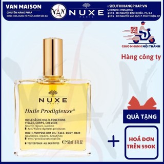 Dầu khô đa năng Nuxe Huile Prodigieuse Multi-Purpose Dry Oil 100ml