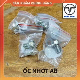 Ốc xã nhớt máy + long đền Honda Tay Ga