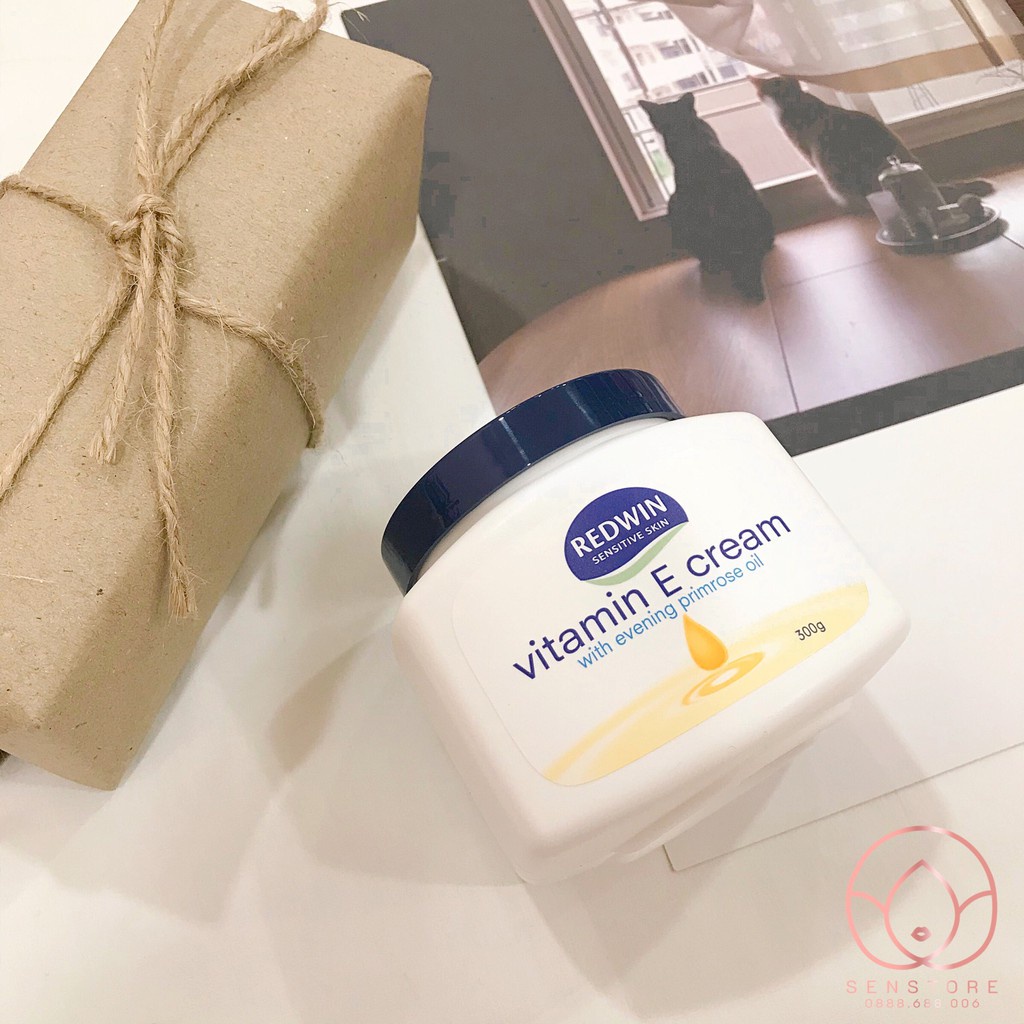 Kem dưỡng da vitamin E Redwin Úc, vitamine đỏ dưỡng 300ml