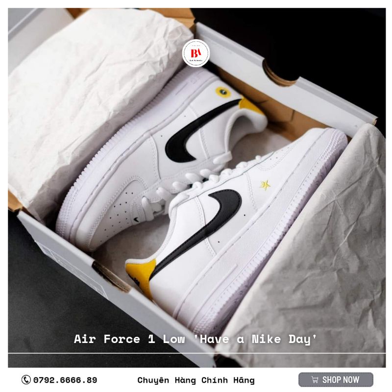 Chính Hãng Giày Air Force 1 Aura / Have a Ni.ke Day