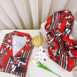 Đồ Bộ Pijama Lụa Cao Cấp Phom Cánh Dơi SIX Homewear