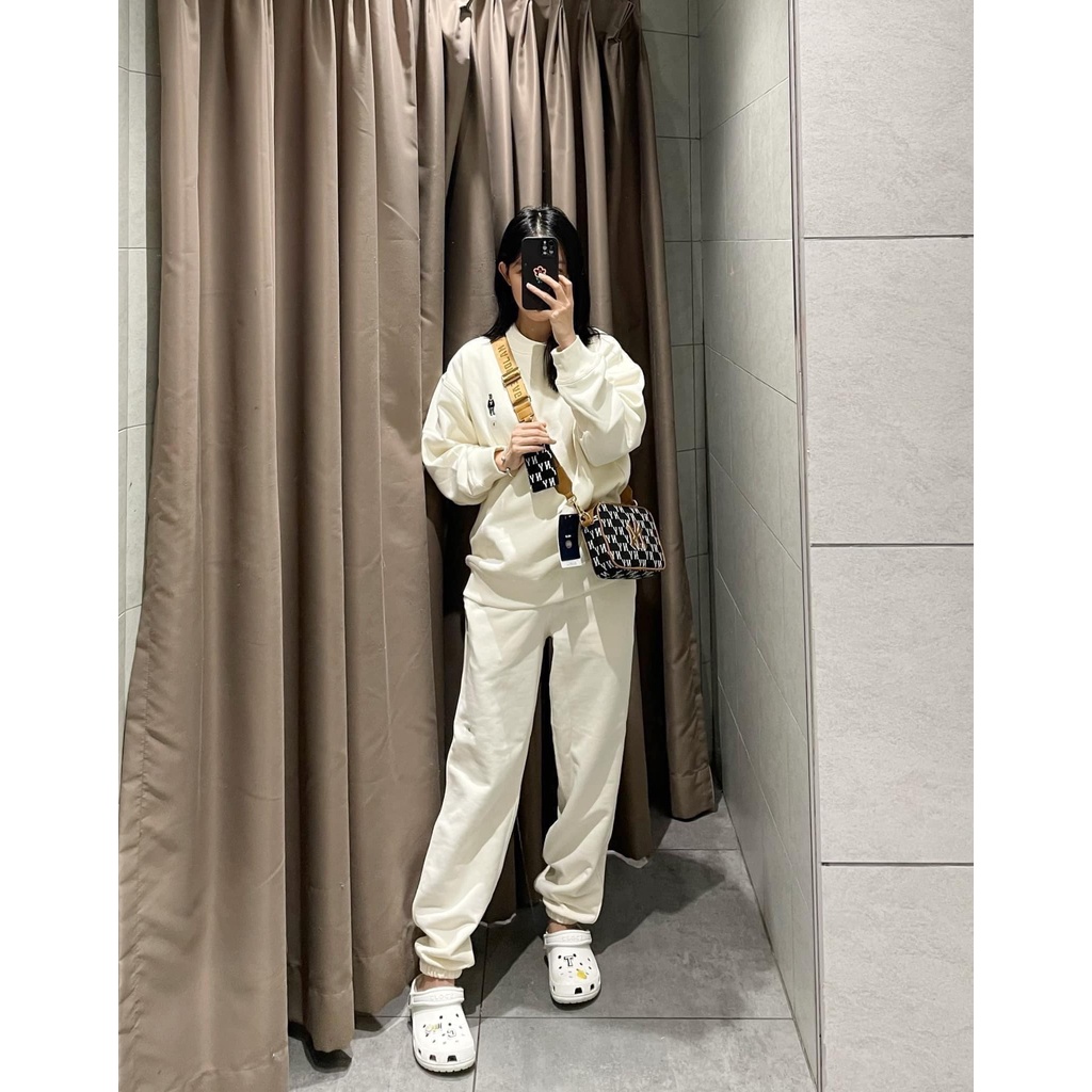 Quần bo gấu nỉ bông sale 70%