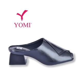 Guốc Nữ YOMI Cao Gót Đế Vuông Murah SY0673H