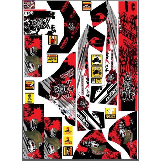 Tem trùm xe điện 133s - 168 MẪU HOT