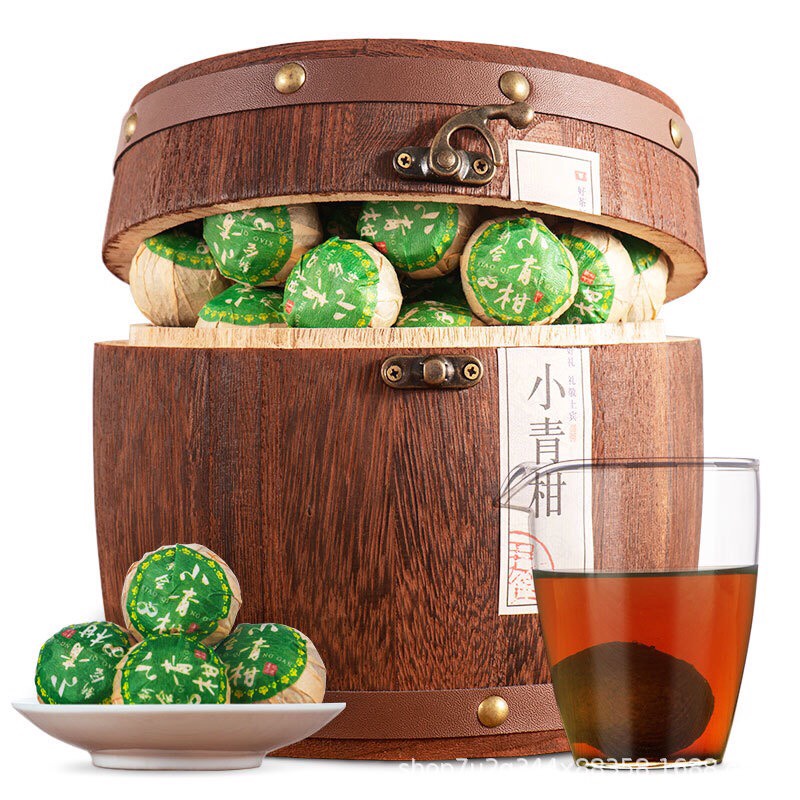 TRÀ PHỔ NHĨ QUÝT TÂN HỘI, TRÀ TIỂU THANH CAM NGON