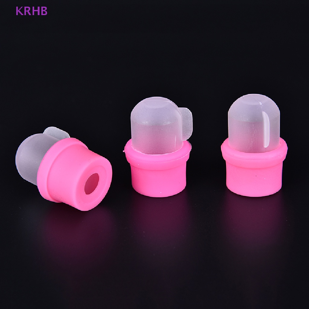 1 Dụng Cụ Kẹp Bông Cotton Làm Sạch Móng Nghệ Thuật Mới