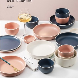 [LẺ] Bộ bát đĩa bắc âu, bộ bát đĩa basic, bát đĩa decor