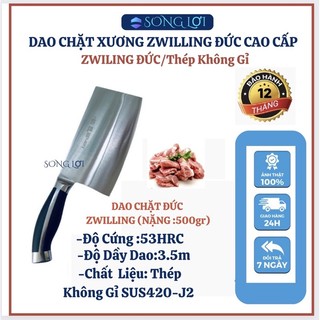 Dao đức chặt xương zwilling nhập khẩu đức.chất liệu thép 1.4116 không gỉ -siêu bén bền
