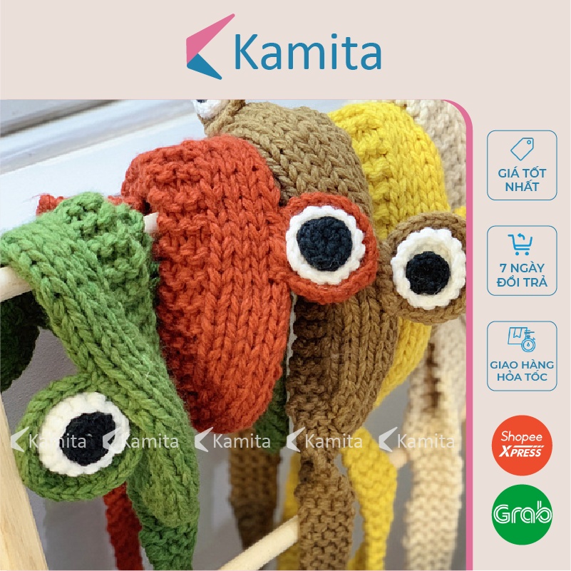 Mũ Len Beanie Con Êch Đáng Yêu Cute KAMITA Phong Cách Hàn Quốc, Nón Len Vintage Đẹp Mắt Ếch Mùa Đông Unisex Nam Nữ ML23