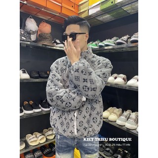 Áo khoác lông nam lv new