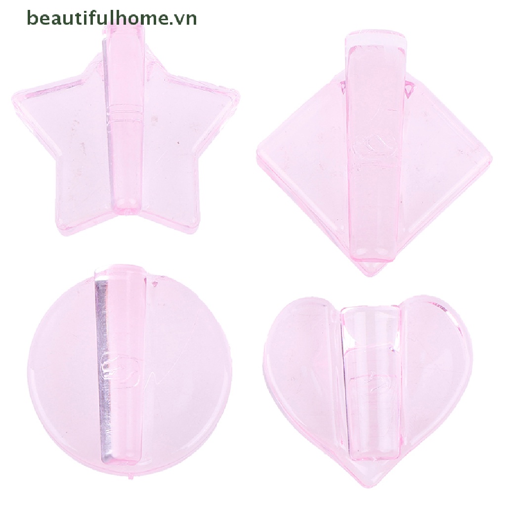 1 Bộ Khuôn Làm Móng Dạng Nén Tạo Hình Vòng Cung Trang Trí Nghệ Thuật