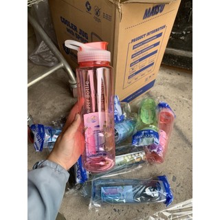 Bình nước duy tân 1l mới/bình đựng nước uống 1000ml nhựa trong suốt