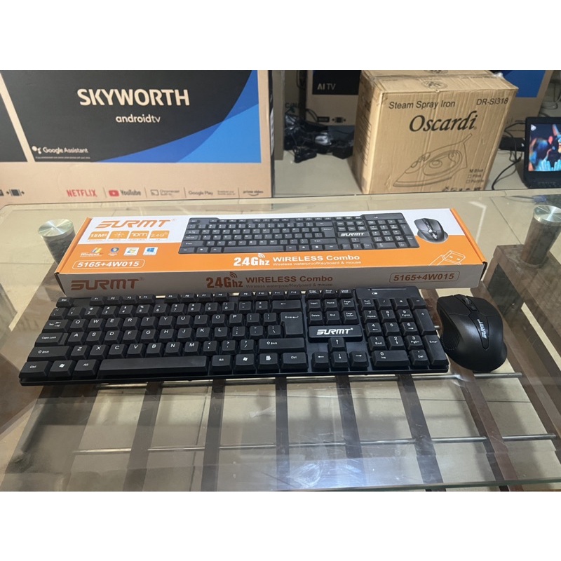 Combo Phím Chuột SURMT 5165+4W015 Không Dây new