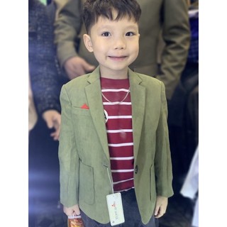 áo vest bé trai xanh rêu (9-18kg) ib chọn size và mẫu