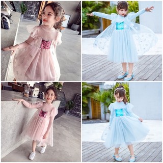 Váy, đầm elsa cho bé gái. Váy cho bé hàng thanh lý sale giá rẻ