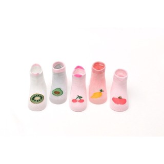 Set 5 đôi tất lưới cổ cao cho bé