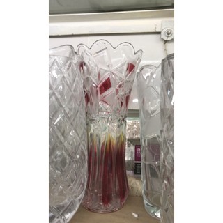 Lọ hoa thủy tinh pha lê miệng loe 35cm