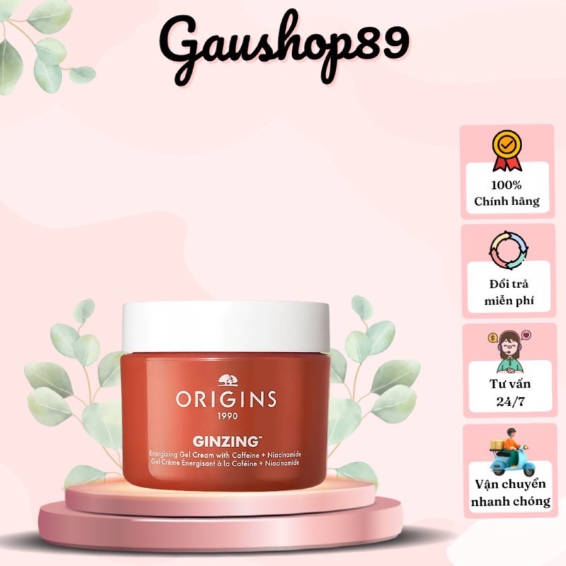 [ORIGINS] [Có sẵn, 50ml, 75ml] Kem dưỡng ẩm ORIGINS GinZing Energizing Moisturizer