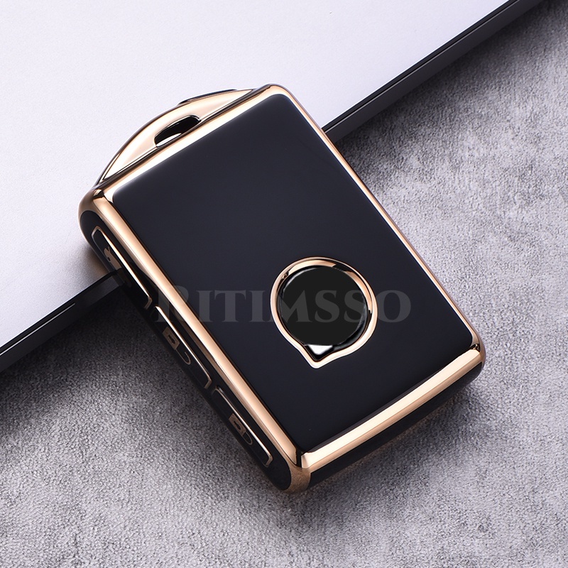 Bao Da, Ốp Bảo Vệ, Vỏ Bọc Chìa Khóa Điều Khiển Từ Xa Thông Minh Bằng TPU Cho Ô Tô Volvo XC90, XC60, XC40, V90, S90, S60