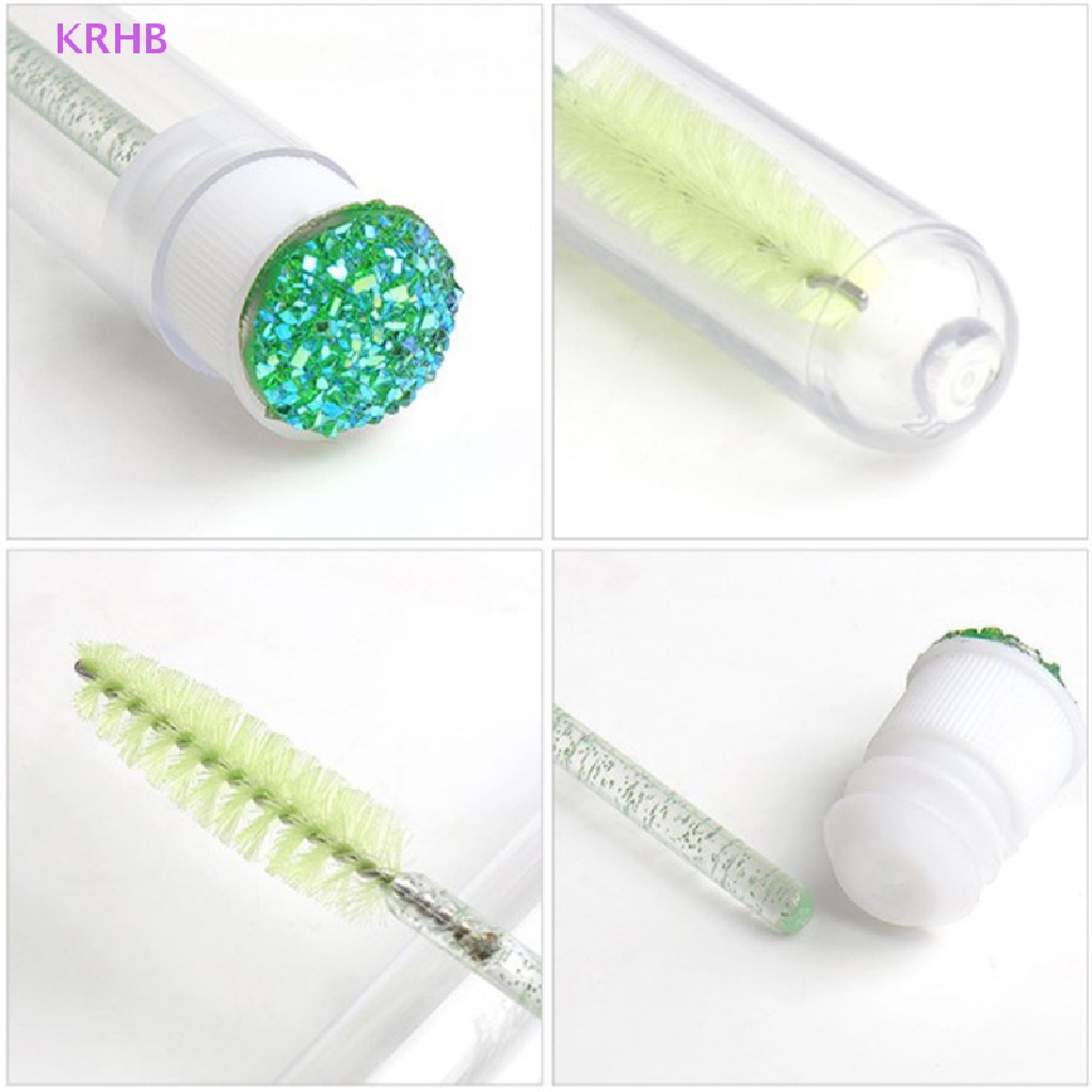 Set 10 Cọ Trang Điểm Lông Mày Có Thể Tái Sử Dụng Tiện Lợi Mới