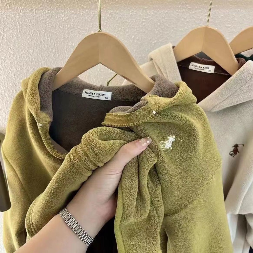 Bộ Áo Khoác + Quần Thể Thao Phong Cách Mới Cho Bé