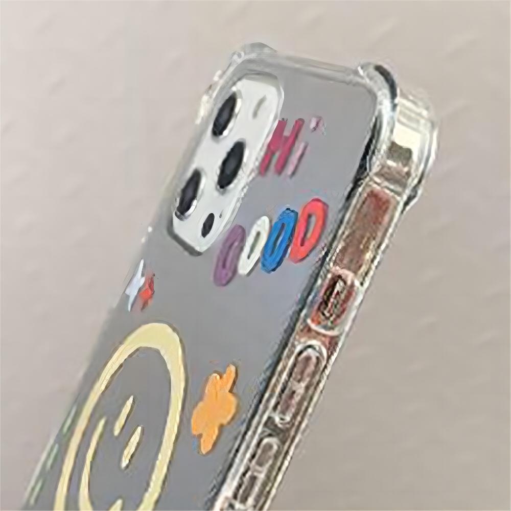 Ốp Điện Thoại TPU Chống Sốc Họa Tiết Bông Hoa Cho IPhone 13 12 11 Pro Max XS 8 7 Plus