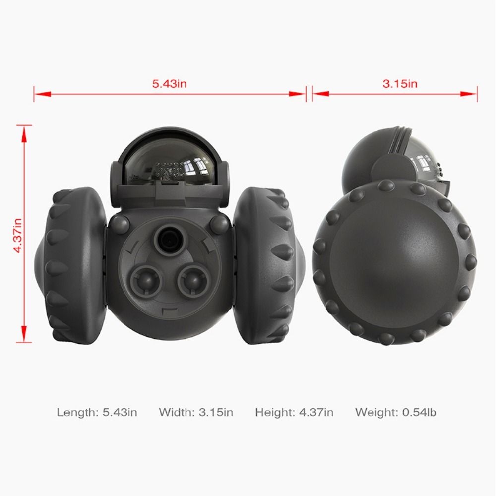 Norman Đồ Chơi Bánh Xe Đẩy Đựng Thức Ăn Chống Rò Rỉ Dành Cho Cún Cưng 2023