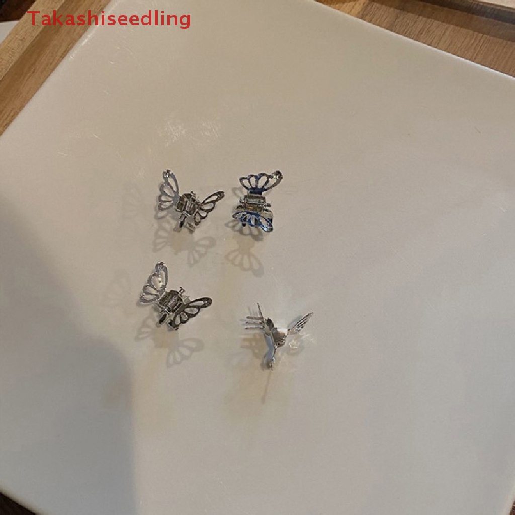 Set 10 Kẹp Tóc Kim Loại Mini Thời Trang Hàn Quốc 2022 Cho Bé Gái