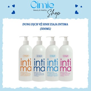 Dung dịch vệ sinh ziaja intima ba lan dạng sữa 500ml