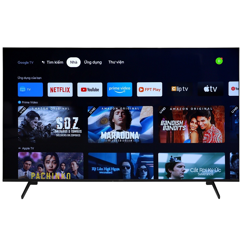 Google Tivi Sony 4K 75 inch KD-75X80K 2022 | BigBuy360 - bigbuy360.vn