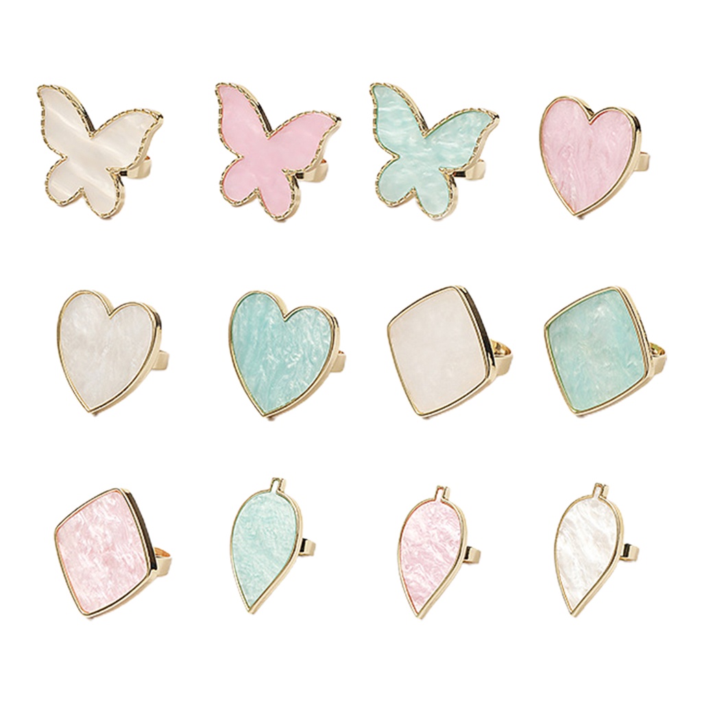 Bảng Nhẫn MT-Ring Viền Màu Vàng Kim Dễ Lau Chùi Thông Dụng