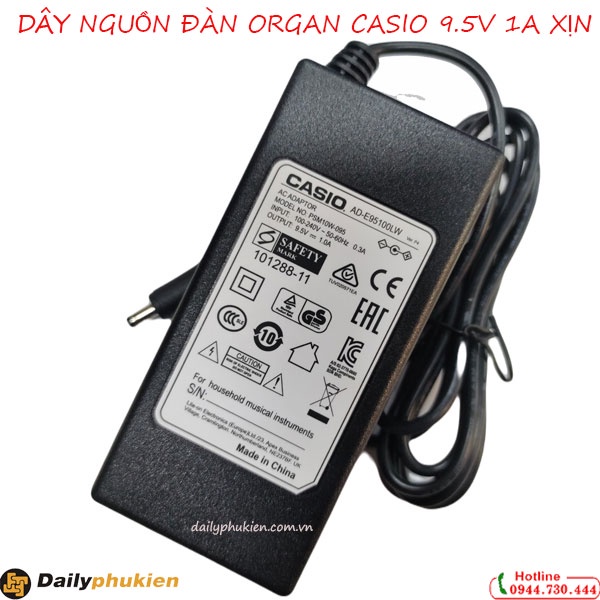 Adapter nguồn đàn organ Casio CTK-2200 CTK-2300